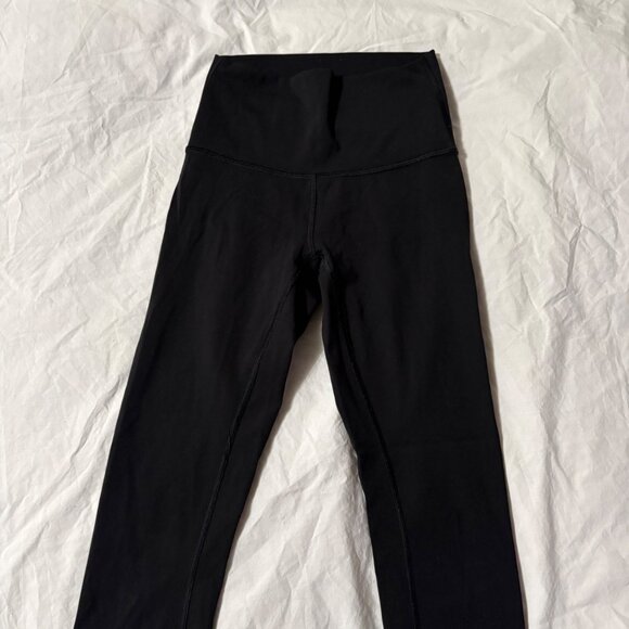 EXCELLENT Lululemon Wunder Under High-Rise Tight 28" Luxtreme Black Leggings 0 - Picture 3 of 8